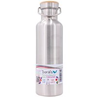 Dora's Dora’s Retro-Thermosflasche (0,5l) – Doppelwandiger Edelstahl