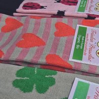 Fräulein Prusselise 3er spezial Socken Pack Mama ist die Beste, Glück, Käfer, Herzen, bunt