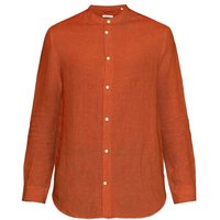 KnowledgeCotton Apparel Langarm-Hemd Costum Fit Linen