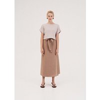 AmourLinen Wickelrock aus Leinen IRIS
