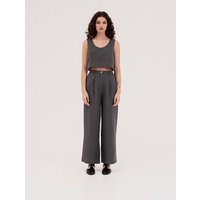 AmourLinen Mini-Leinen-Crop-Top PIPPA