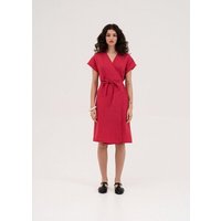 AmourLinen Wickelkleid aus Leinen OLIVIA