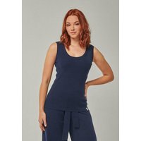 YOU LOOK PERFECT 100% Merino Rippen-Stricktop "Blossom"