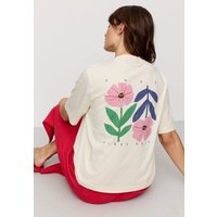Damen T-Shirt aus Baumwolle - AZOLLA GOOD VIBES - recolution