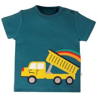 Frugi T-Shirt Truck in blau
