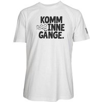 Spirit of Hamburg Biobaumwoll T-Shirt mit Spruch KOMM INNE GÄNGE