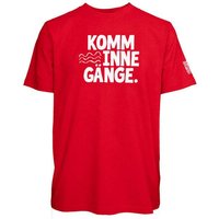 Spirit of Hamburg Biobaumwoll T-Shirt mit Spruch KOMM INNE GÄNGE