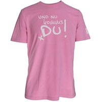 Spirit of Hamburg Biobaumwoll T-Shirt mit Spruch „Und nu kommst Du!“