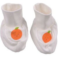 El Puente Babysocken "Funny Orange", Größe 0-2 Monate