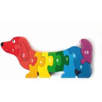 El Puente Zahlen-Puzzle "Dackel"