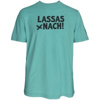 Spirit of Hamburg Biobaumwoll T-Shirt mit Spruch „LASSAS NACH!“