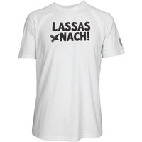 Spirit of Hamburg Biobaumwoll T-Shirt mit Spruch „LASSAS NACH!“