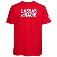 Spirit of Hamburg Biobaumwoll T-Shirt mit Spruch „LASSAS NACH!“