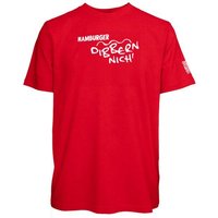 Spirit of Hamburg Biobaumwoll T-Shirt mit Spruch „Hamburger dibbern nich‘“