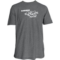 Spirit of Hamburg Biobaumwoll T-Shirt mit Spruch „Hamburger dibbern nich‘“