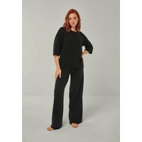 YOU LOOK PERFECT Merino Loungewear Set „Strickpullover Fay & Strickhose Frida"