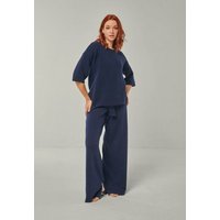 YOU LOOK PERFECT Merino Loungewear Set „Strickpullover Fay & Strickhose Bailey"