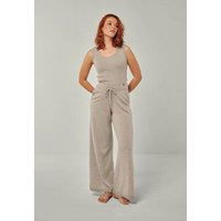 YOU LOOK PERFECT Merino Loungewear Set „Stricktop Blossom & Strickhose Frida"