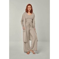 YOU LOOK PERFECT Merino Loungewear Set "Cardigan Blossom & Top Blossom & Hose Frida"