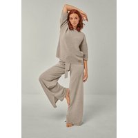 YOU LOOK PERFECT Merino Loungewear Set „Strickpullover Fay & Strickhose Bailey"