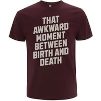 Spreecult Awkward Moment - Bio und Fair - Männer Unisex T-Shirt - Fun Spirituell