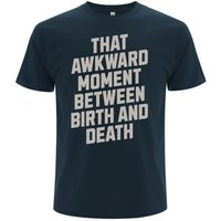 Spreecult Awkward Moment - Bio und Fair - Männer Unisex T-Shirt - Fun Spirituell