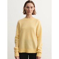 FUB Lambswool Crewneck Pullover, Wheat