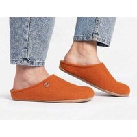 WoolFit Barefoot Barfuß-Hausschuhe – Unisex Filz-Pantoffeln mit viel Zehenfreiheit aus 100% Wollfilz