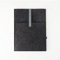 matilda k. manufaktur Minimalistische Laptophülle aus Wollfilz 'max' mit Einsteckfach | für MacBook |Air| Pro 13|14|15|16 Zoll