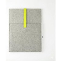 matilda k. manufaktur Minimalistische Laptophülle aus Wollfilz 'max' mit Einsteckfach | für MacBook |Air| Pro 13|14|15|16 Zoll