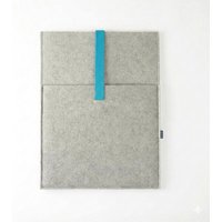 matilda k. manufaktur Minimalistische Laptophülle aus Wollfilz 'max' mit Einsteckfach | für MacBook |Air| Pro 13|14|15|16 Zoll