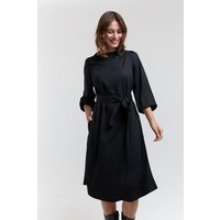 AYANI Mia | Elegantes Midi Langarm Kleid aus ECOVERO