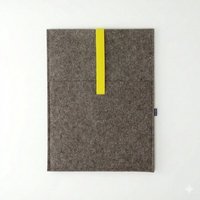 matilda k. manufaktur Minimalistische Laptophülle aus Wollfilz 'max' mit Einsteckfach | für MacBook |Air| Pro 13|14|15|16 Zoll