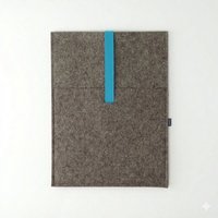 matilda k. manufaktur Minimalistische Laptophülle aus Wollfilz 'max' mit Einsteckfach | für MacBook |Air| Pro 13|14|15|16 Zoll