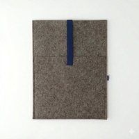 matilda k. manufaktur Minimalistische Laptophülle aus Wollfilz 'max' mit Einsteckfach | für MacBook |Air| Pro 13|14|15|16 Zoll