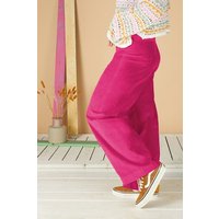 La Gitana Damen Cordhose „Lina“ aus Stretch Bio Baumwolle, Passform: Loose Fit