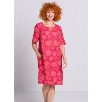 Heidekönigin Leinenkleid kurzarm