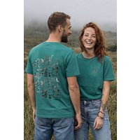 KOKOworld T-Shirt Crow 100% Bio-Baumwolle Fairtrade