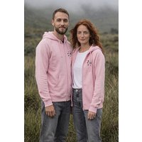 KOKOworld Kapuzenjacke Goa-Zip-Unisex 100% Bio-Baumwolle Fairtrade