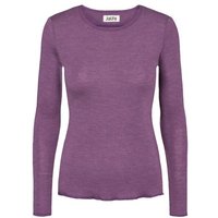 Jalfe Longsleeve Wolle plain melange