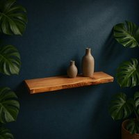 Living Oak Wandregal Eiche No.03 schwebend