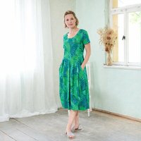 CON_STANT Ballonkleid mit Taschen 100% Baumwolle (kbA)