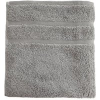 NATURAWALK Handtuch aus 100% Bio-Baumwolle | Milano Deluxe | Silber | in verschiedenen Größen