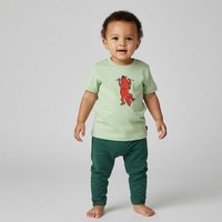 little kiwi Baby T-Shirt, "Fuchsi", Hellgrün