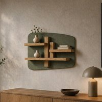 Living Oak Wandregal Eiche No.09 – Struktur trifft Ruhe