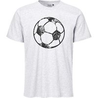 HANDGEDRUCKT "Fußball" Unisex T-Shirt Neutral