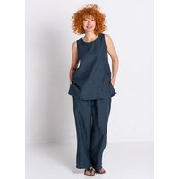 Heidekönigin Leinen Longtop Delavé