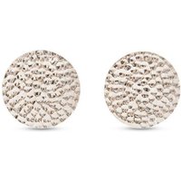ting goods Große Ohrstecker gehämmert, 30 mm