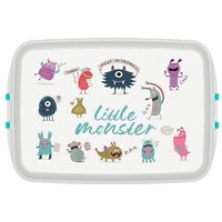 Biodora Bio-PE Lunchbox (0,8 L) – Verschiedene Designs – Biokunststoff auf Stärkebasis – Made in EU