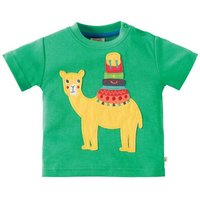 Frugi T-Shirt Kamel Jungel grün